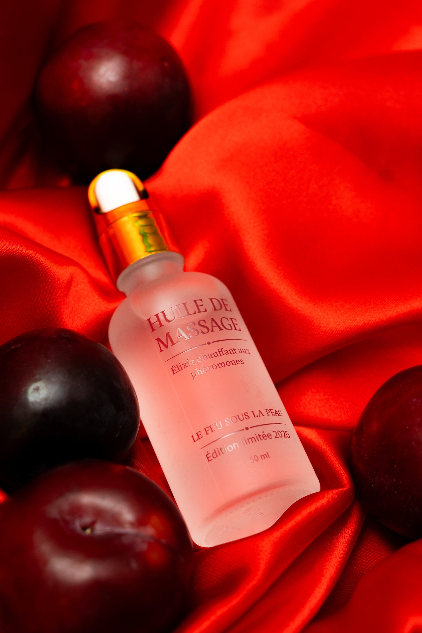 HUILE DE MASSAGE CHAUFFANTE APHRODISIAQUE AUX PHÉROMONES
