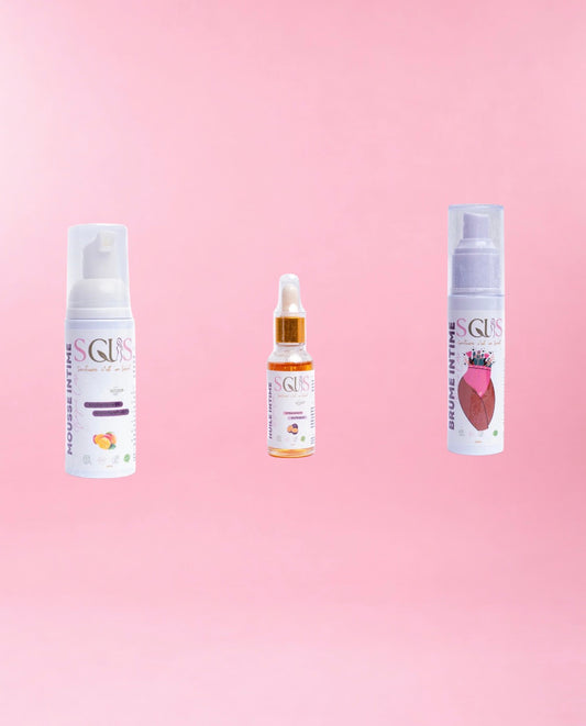 🌸 TRIO ROUTINE INTIME PARFAITE — Mousse Intime + Huile Intime+Brume intime